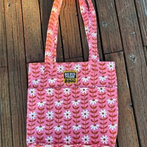 Big Bud Press Pink Floral Tote Bag